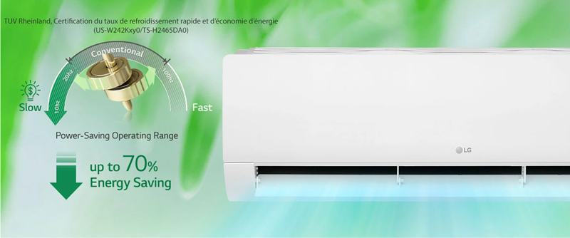 Climatiseur Dual Inverter LG 12000 BTU